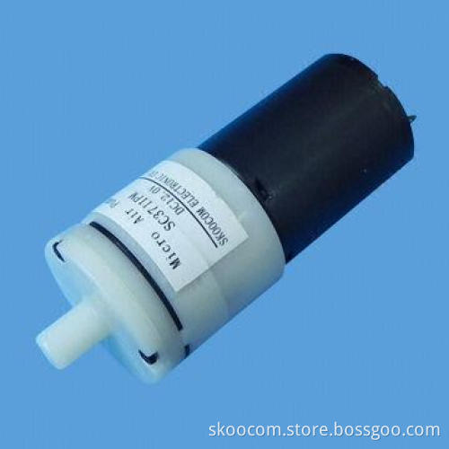 6.0V, 12.0V and 24.0V Air Pump for Monitor, Low Noise, DC Rated Voltage
